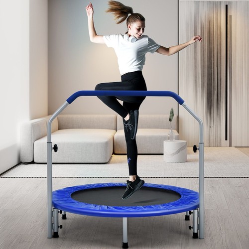 Foldable fitness trampoline - foldable,